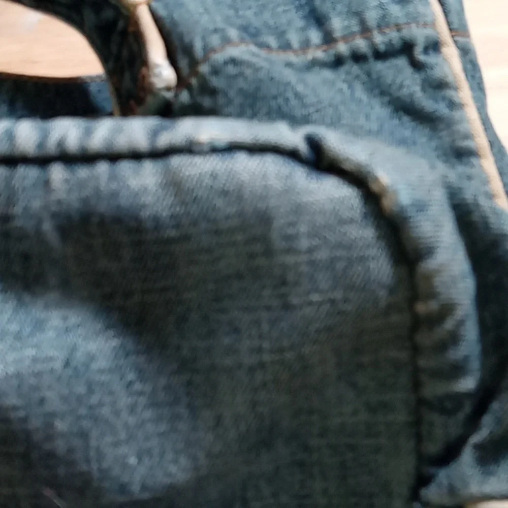 (136) Tilt small denim purse - Picture 5 of 7